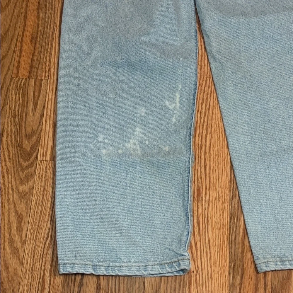 Lee Vintage High Rise Button Fly Light blue washed denim jeans, 7